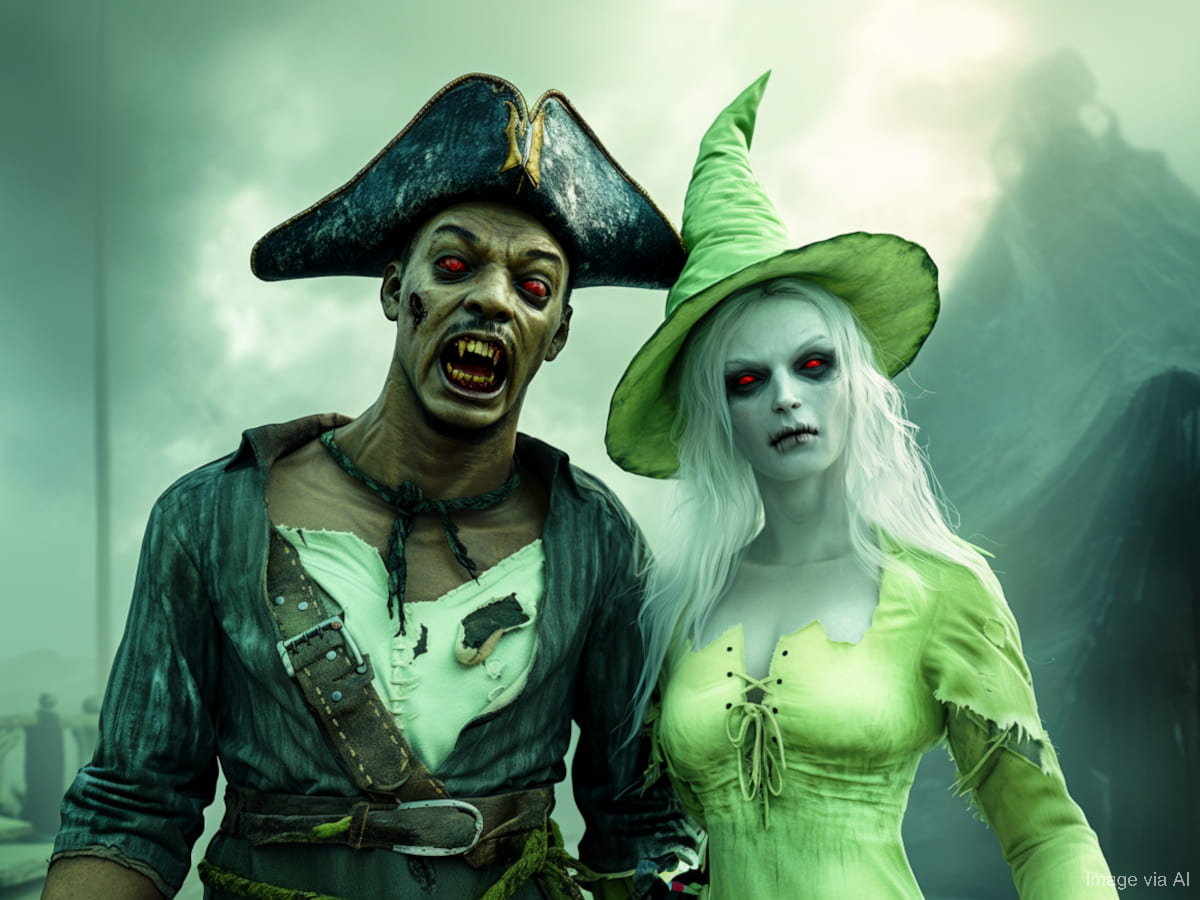 Witch and Zombie