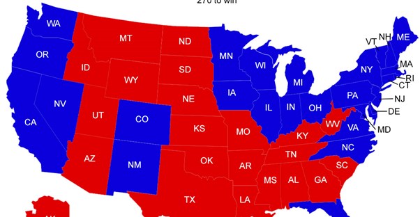 Electoral Maps From the Last 20 Years