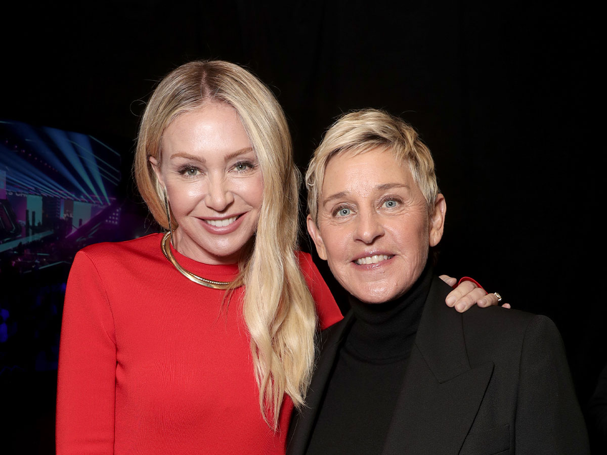 Ellen DeGeneres and Portia de Rossi