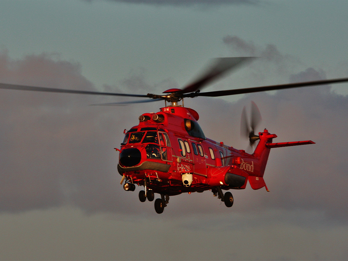 Super Puma Crash in the North Sea (2009)
