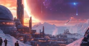 A.I. predicts what cities on different planets would look like