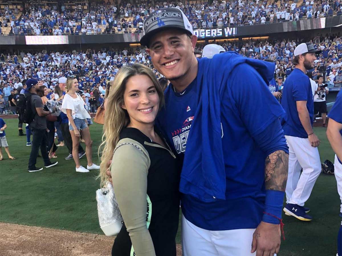 Yainee Alonso and Manny Machado