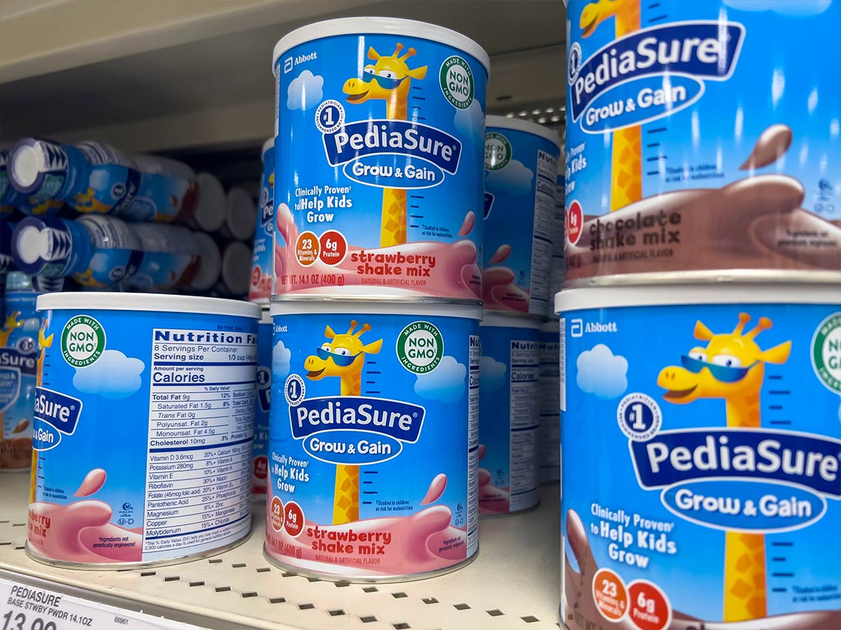 Not Affected: Strawberry PediaSure