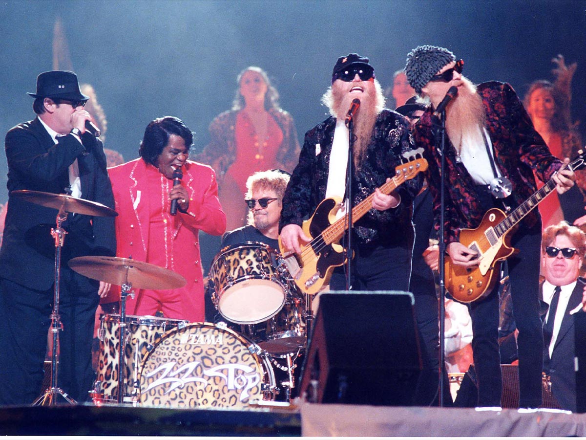 1997 — The Blues Brothers, ZZ Top, and James Brown