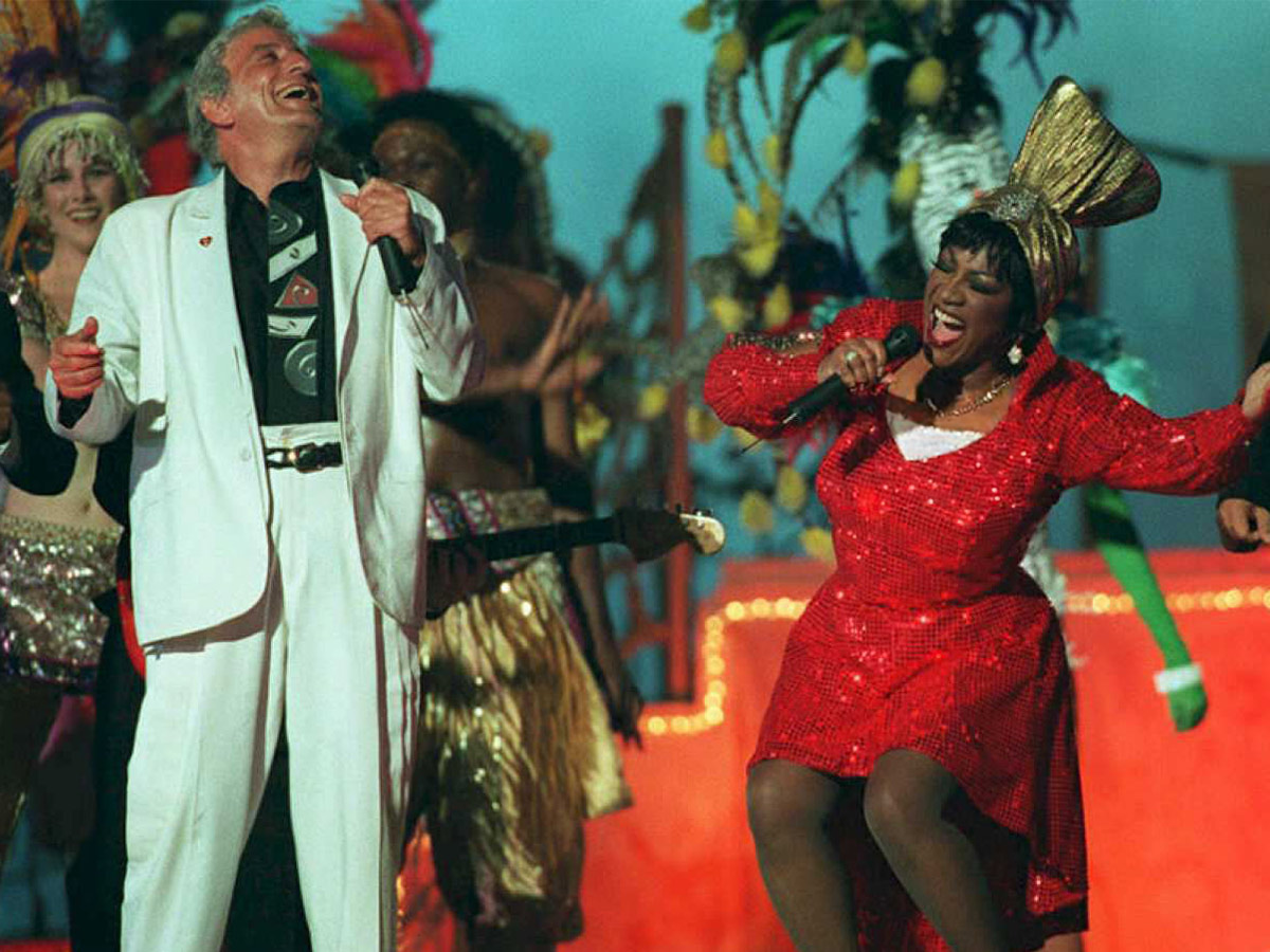 1995 — Patti LaBelle, Tony Bennett, and Arturo Sandoval