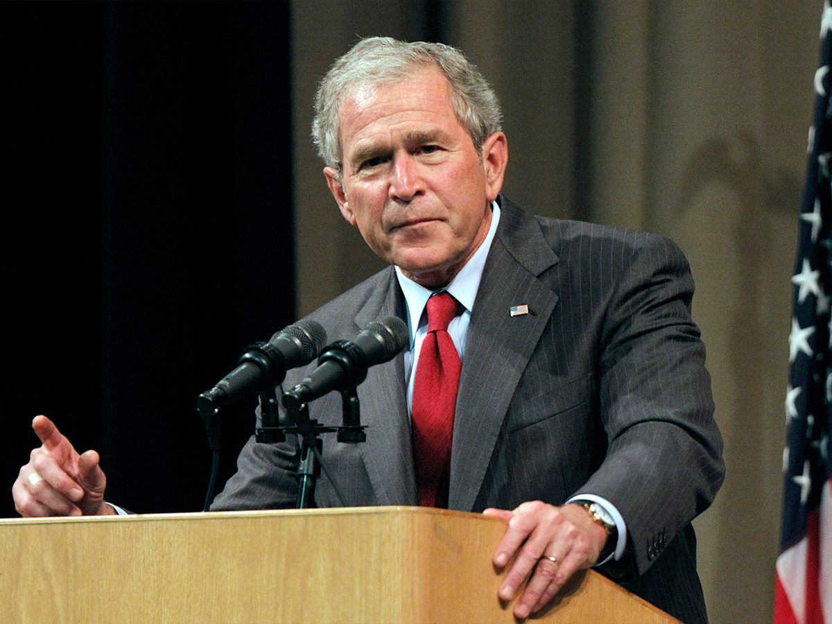 Bush Inventing Words Mid-Speech