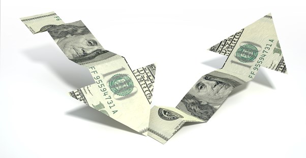 Money arrows point you toward penny stock recovery