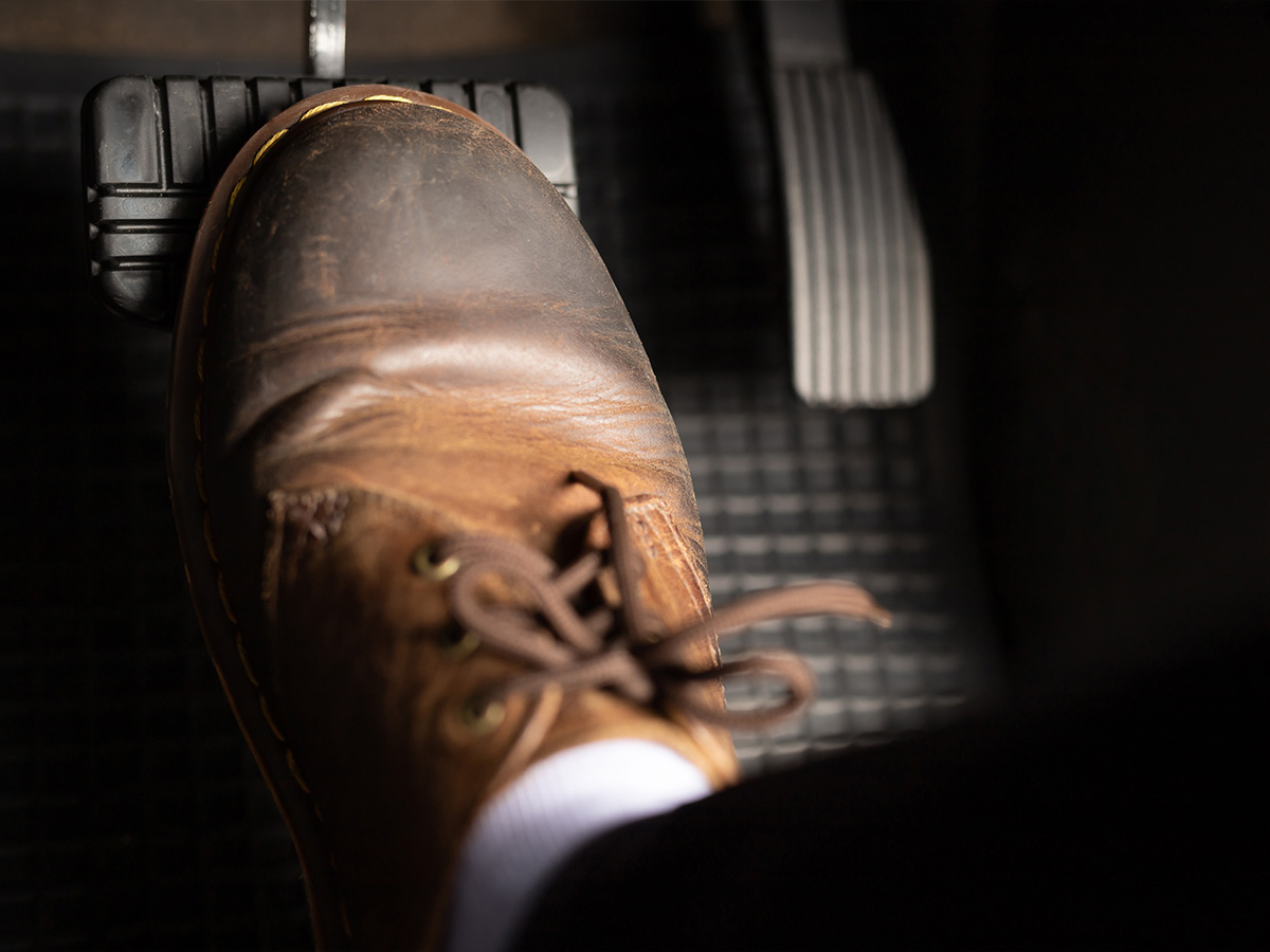 Resting Your Foot on the Brake Pedal
