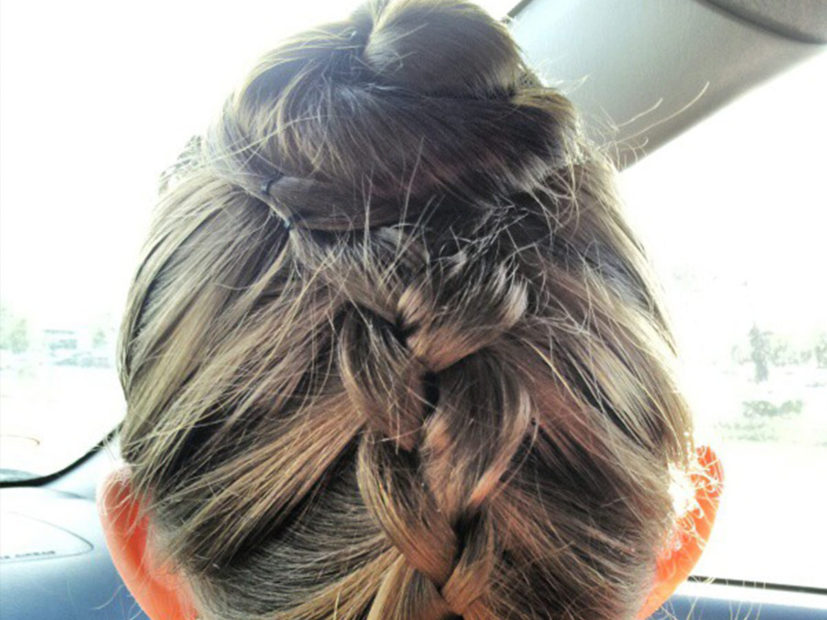 French Braid Bun