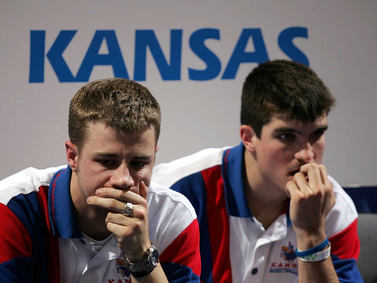 24. Bucknell 64, Kansas 63 – 2005 First Round