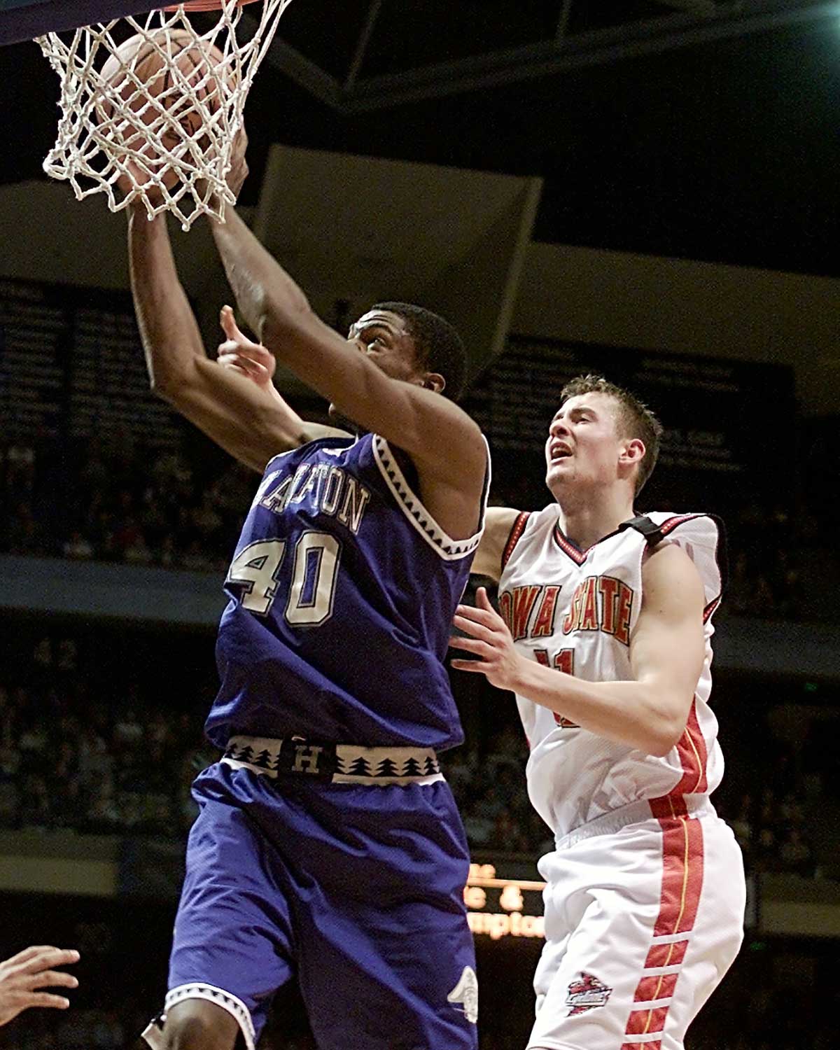 18. Hampton 58, Iowa State 57 – 2001 First Round