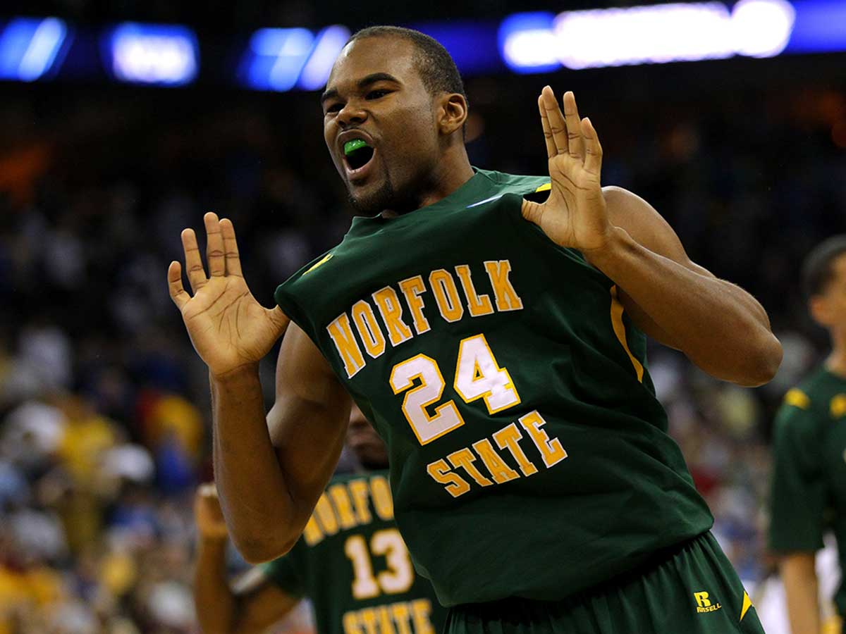 14. Norfolk State 82, Mizzou 84 – 2012 First Round