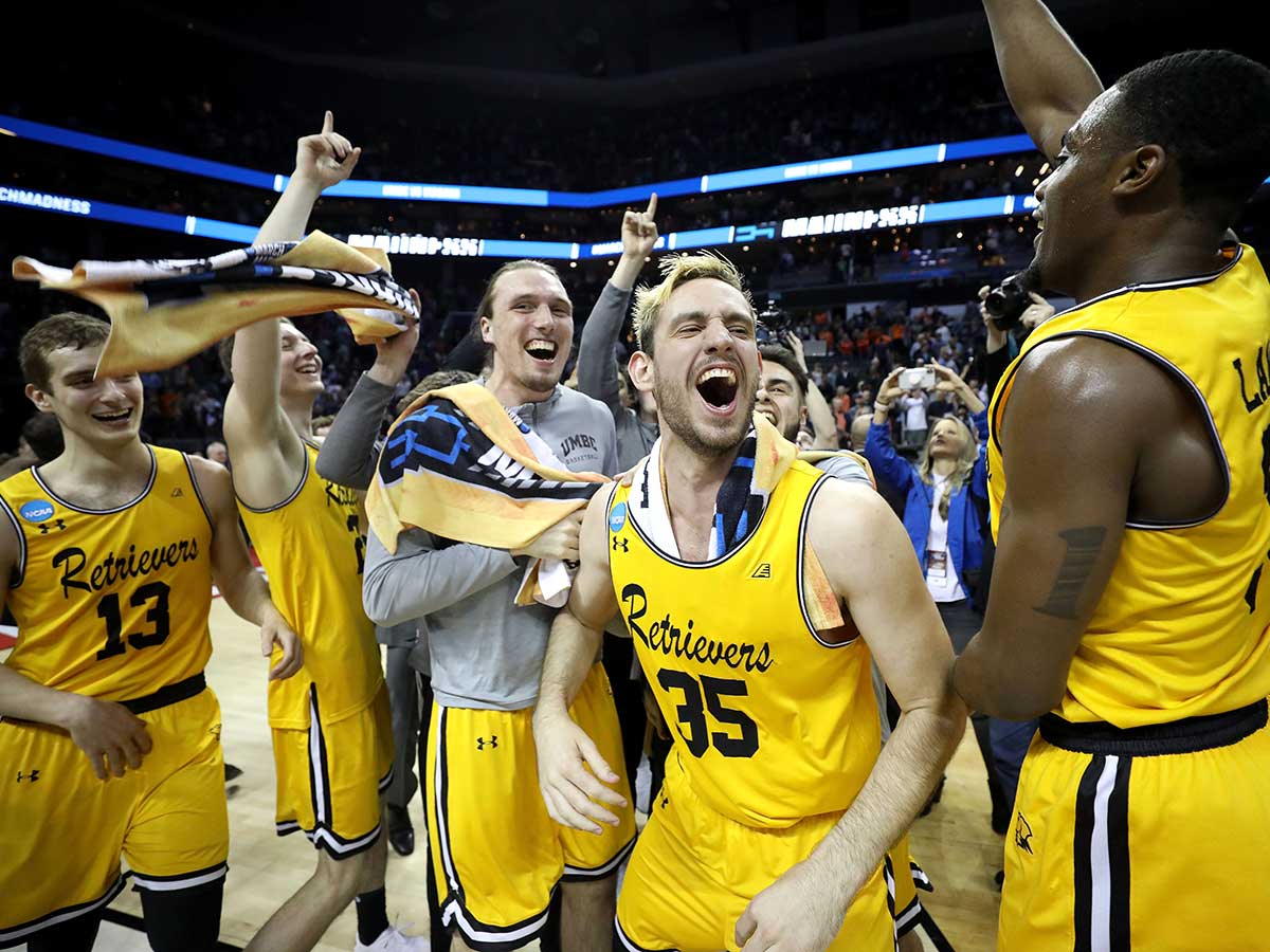 1. UMBC 74. Virginia 54 – 2018 Fiat Round