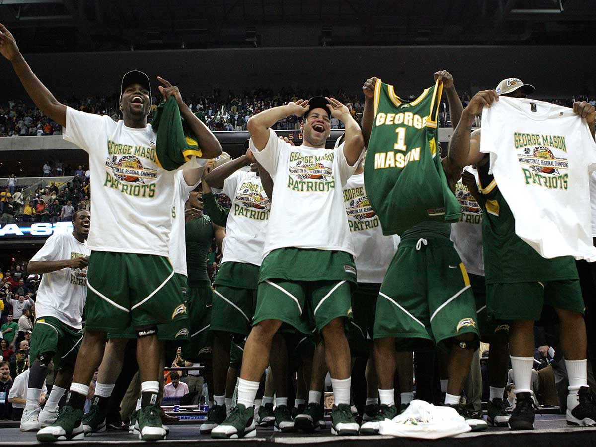 6. George Mason 86, UConn 84 – 2006 Elite Eight