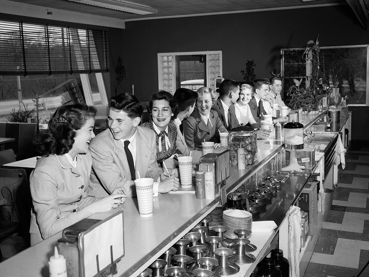 Milkshakes at the Soda Fountain
