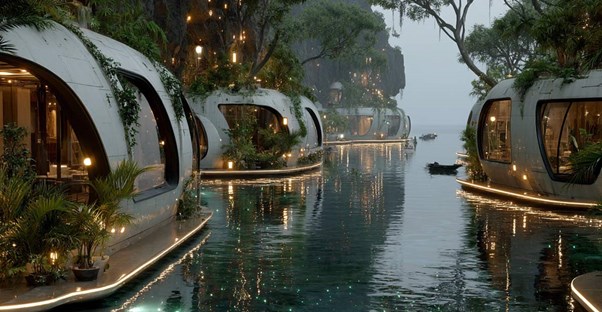Modernist Floating Cities