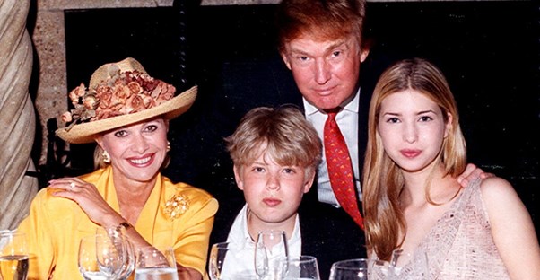trump family through the years