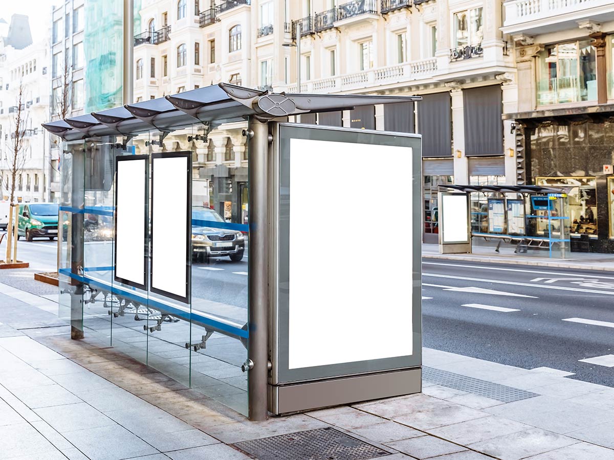 Futuristic Bus Stop
