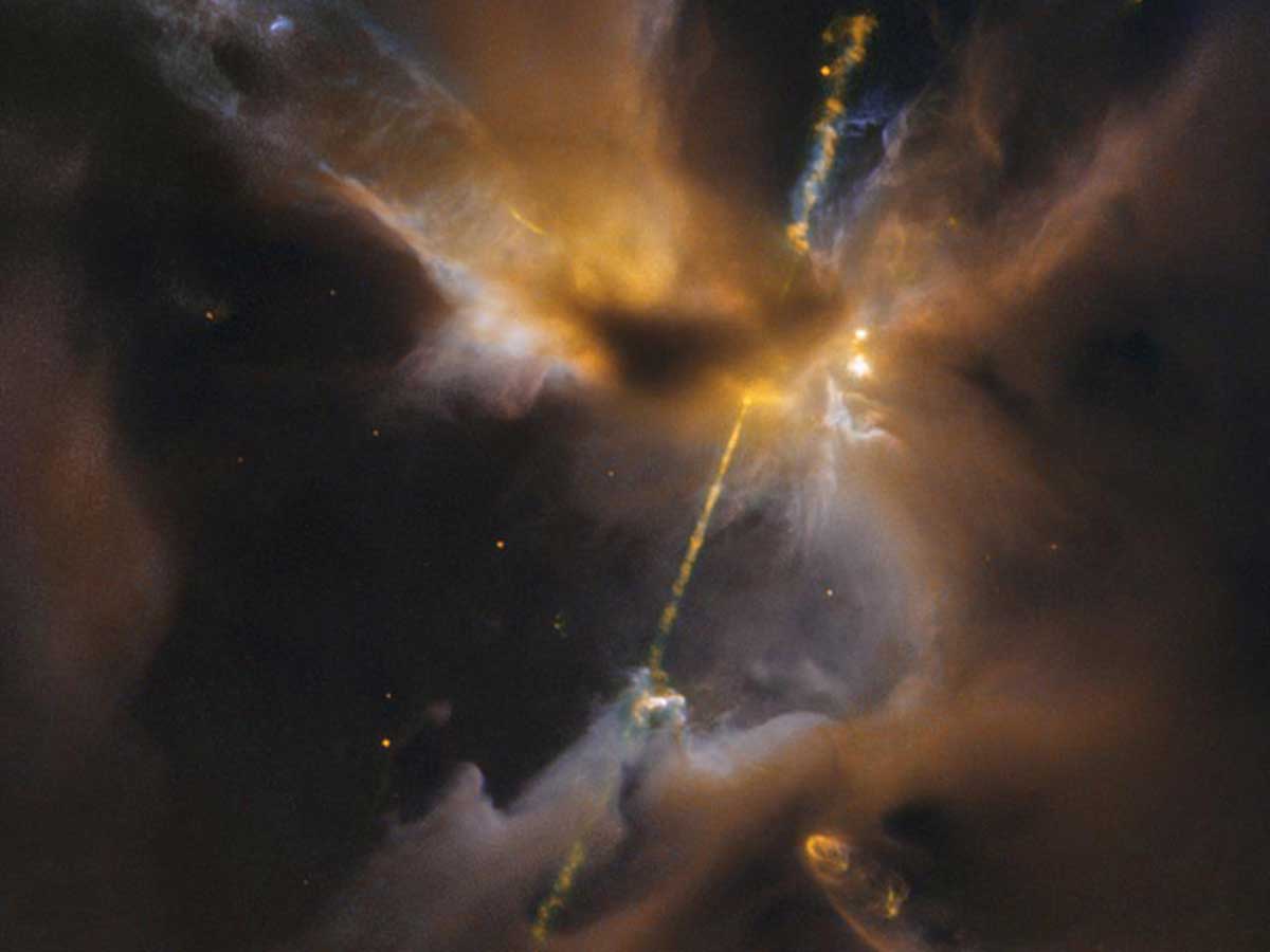 Hubble: A Violent Birth