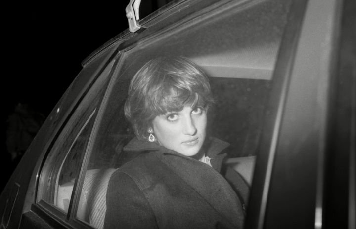 Diana’s first brush with the paparazzi