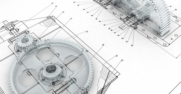 3D design of machine made by an mechanical engineer
