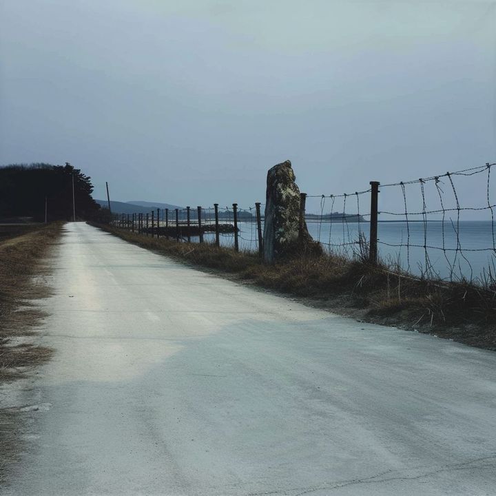 The electrified coastal fence
