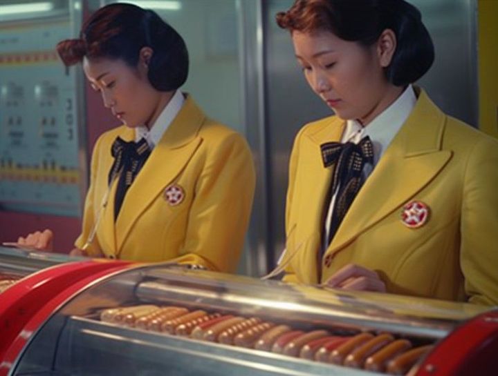 Hot dogs and hostesses