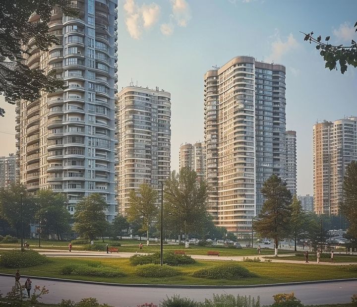 Fake buildings