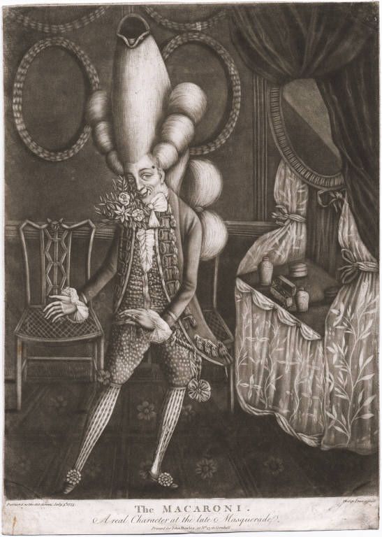 “Macaroni” Fashion