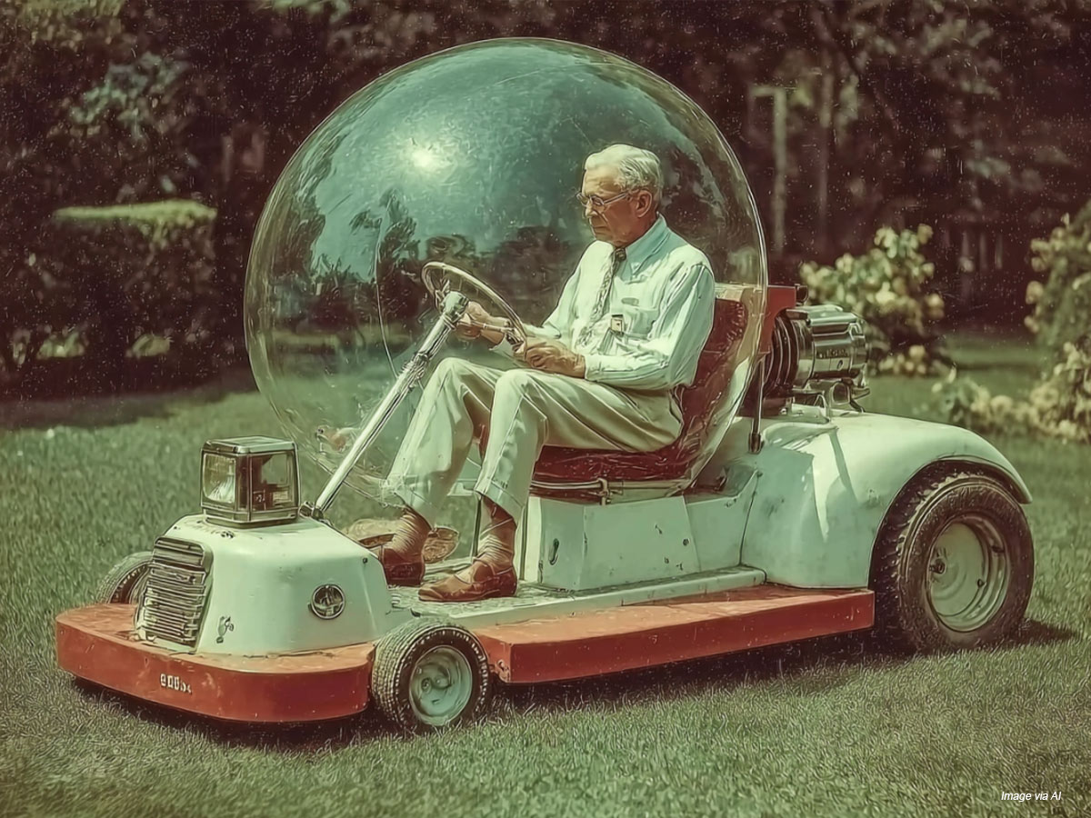 Luxury Lawnmower