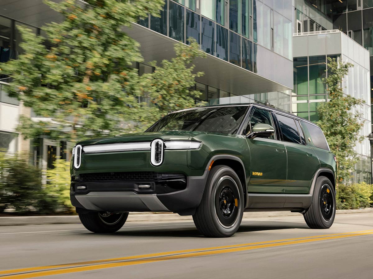 2. Rivian R1S (Tri/Quad) – 2.8 seconds
