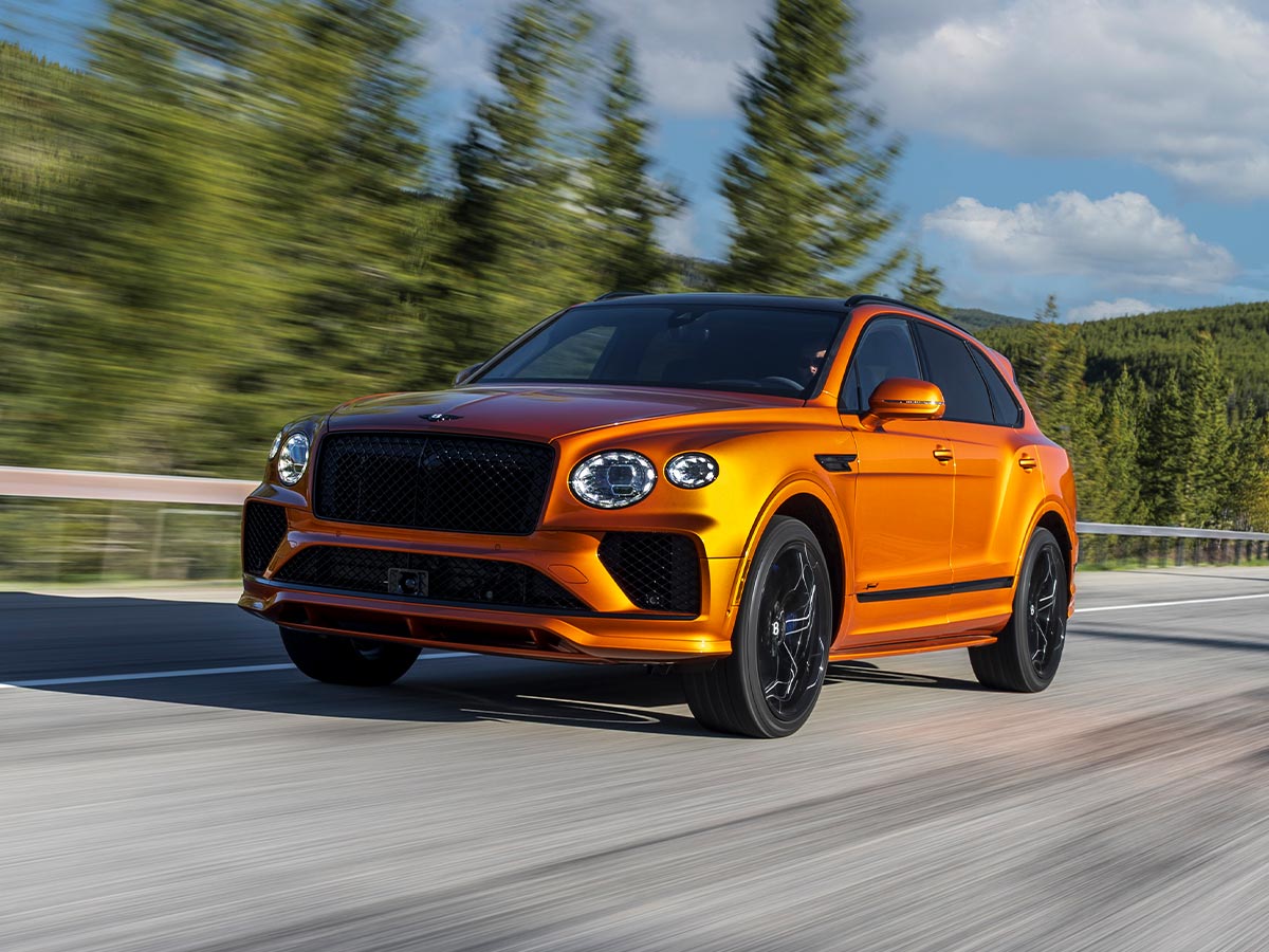 8. Bentley Bentayga – 3.4 seconds