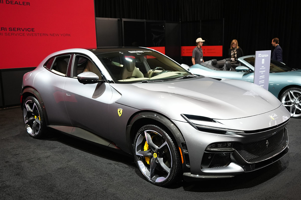 5. Ferrari Purosangue – 3.3 seconds