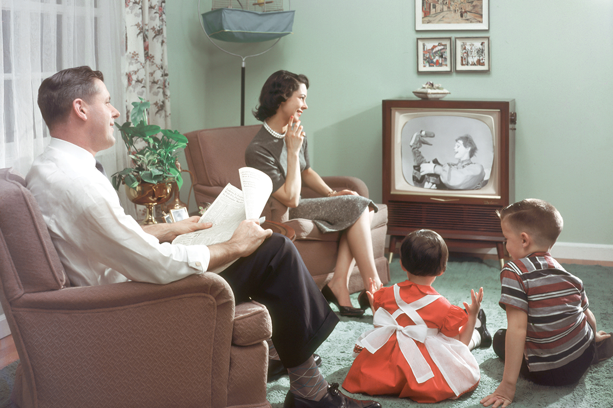 Black and White TV