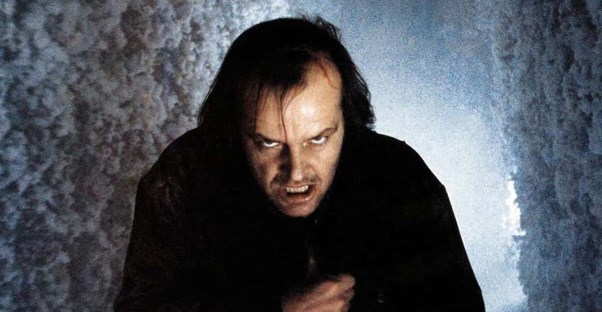 a scene from the movie the shining