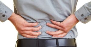 a man who is wondering what causes a herniated disc