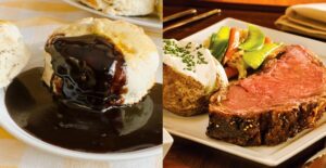 chocolate gravy and elk steak