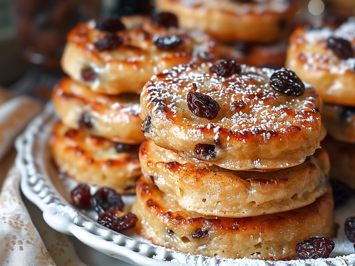 Apple Raisin Cakes
