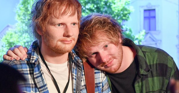 Celebrities Standing Next to Their Terrifying Wax Figures