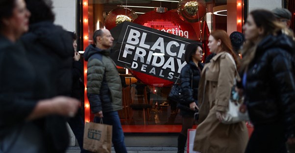 black friday sales decline