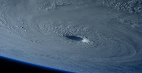 a hurricane from outer space
