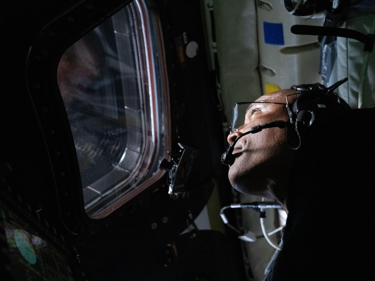 Victor Glover During Lunar Operations