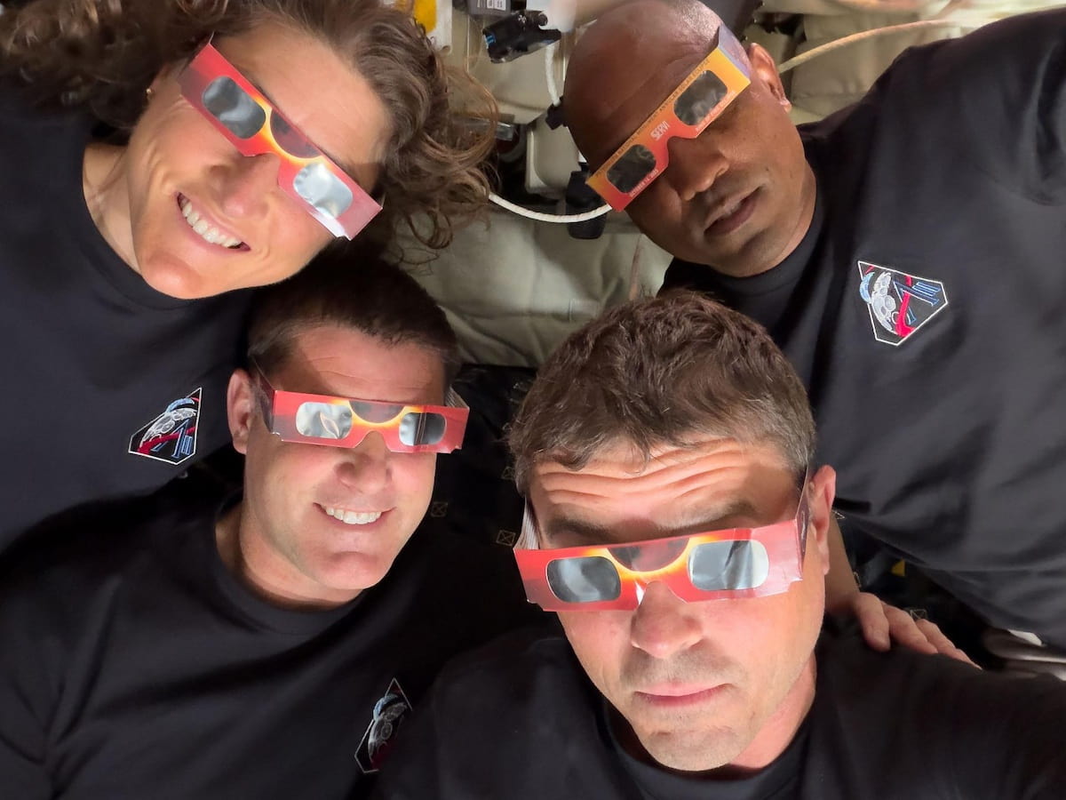 Watching an Eclipse from the Moon