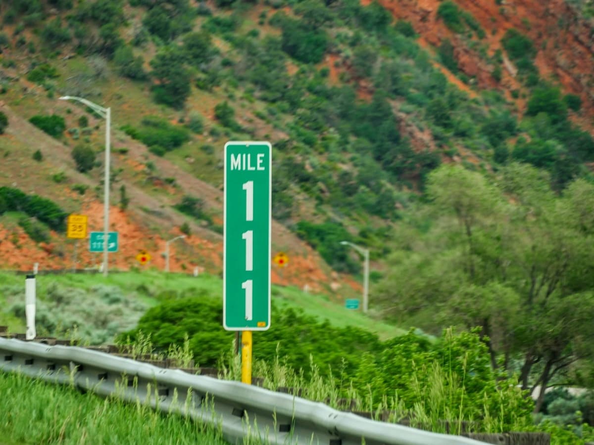 Mile Markers Reset at Every State Line