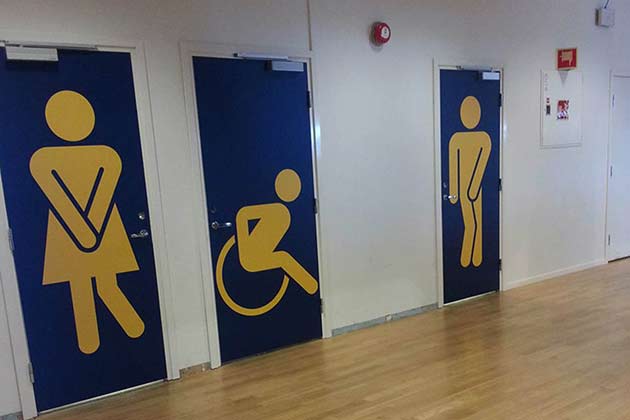When you gotta go...