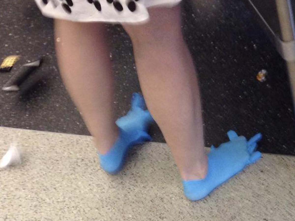No socks? No problem!