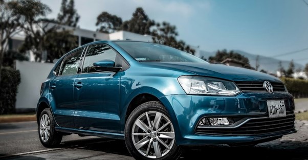 a hatchback car that a husband traded in