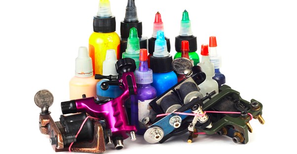 vials of tattoo ink