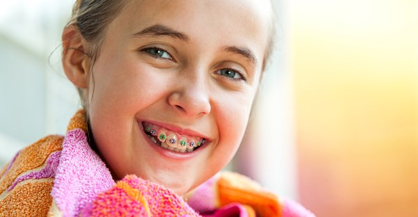 a girl who knows important terms related to braces