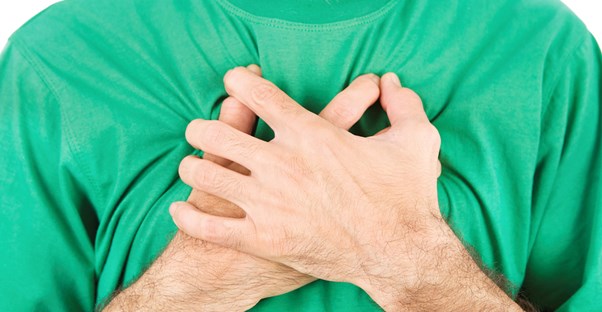 a man fighting emphysema with breathing exercises